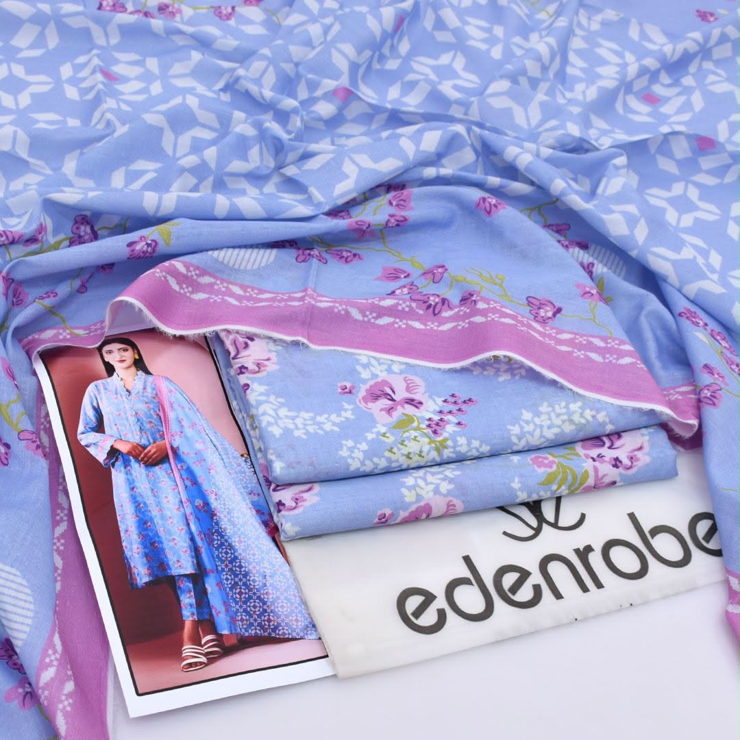 Eden Robe Lawn Digital Printed 3 Piece | ER104