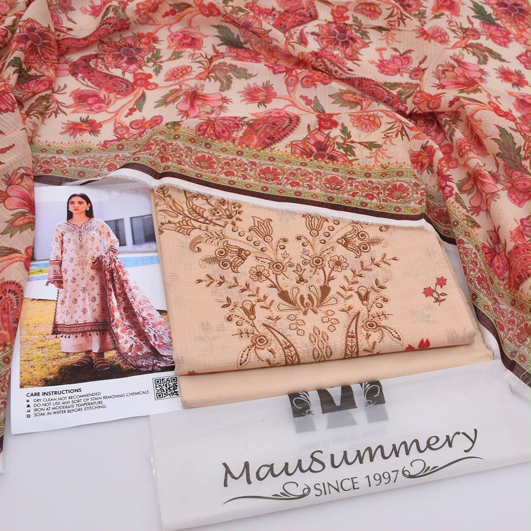 Mausummery Lawn Digital Printed 3 Piece | MY106