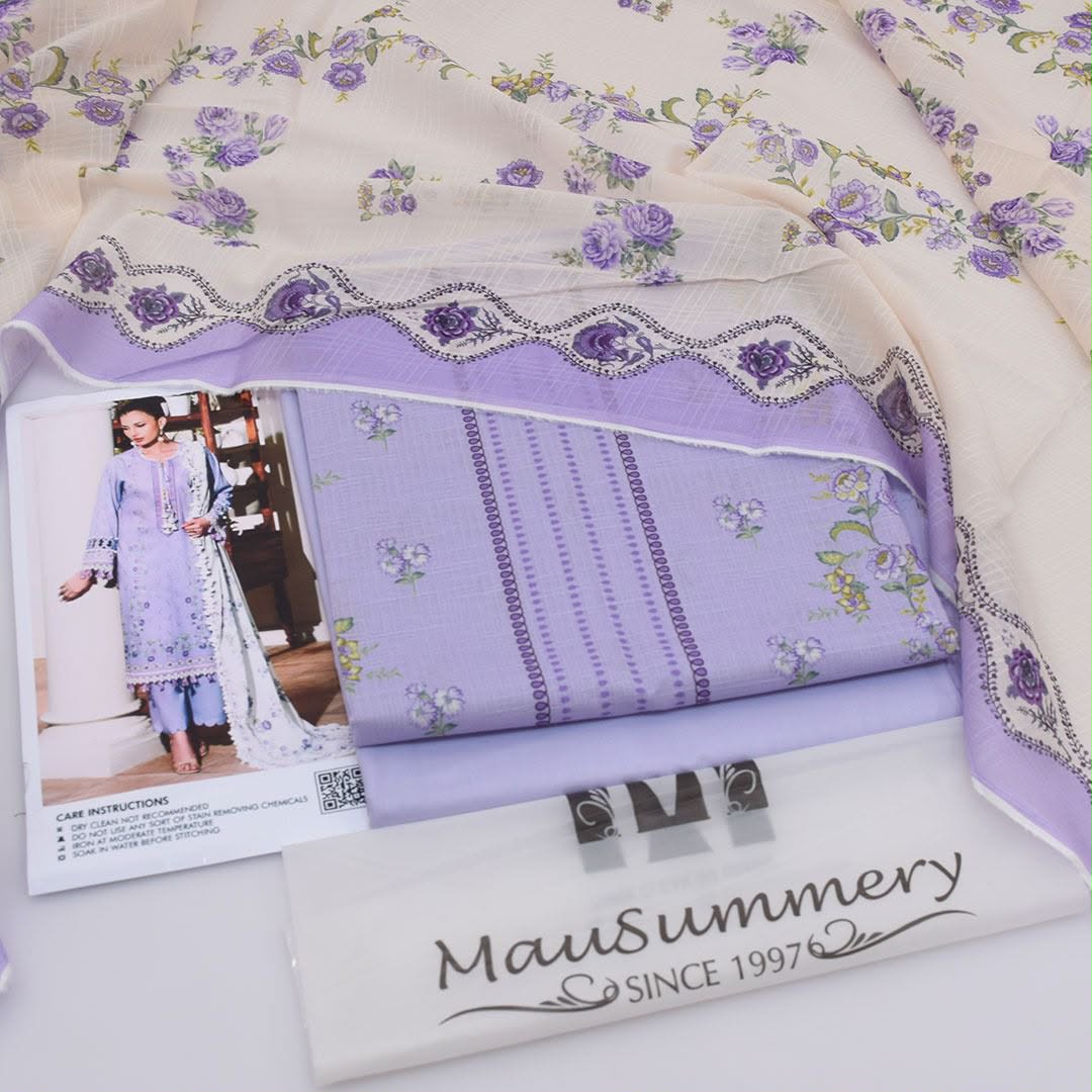 Mausummery Lawn Digital Printed 3 Piece | MY105