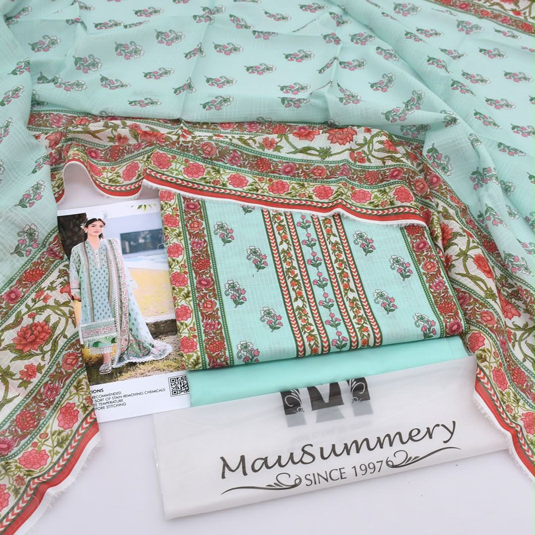 Mausummery Lawn Digital Printed 3 Piece | MY104