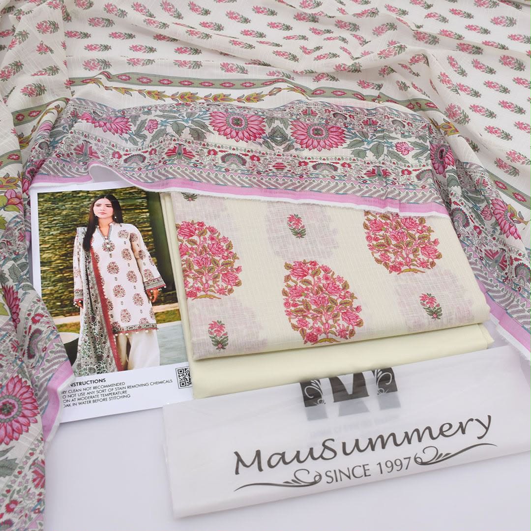 Mausummery Lawn Digital Printed 3 Piece | MY101