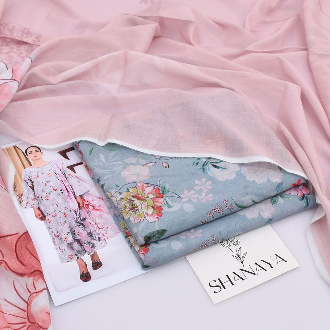 Shanaya Lawn Digital Printed 3 Piece | SY108