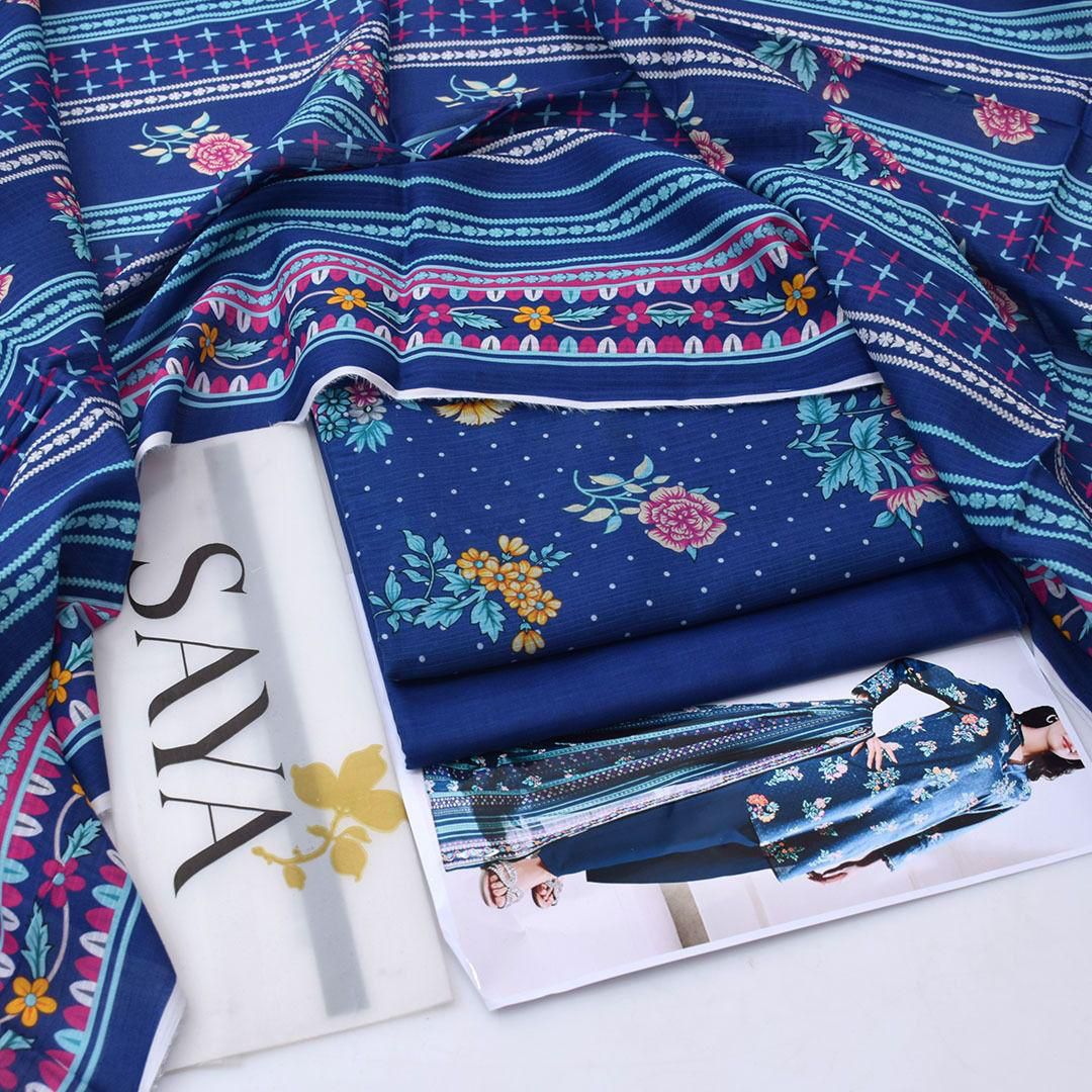 Saya Lawn Digital Printed 3 Piece | AY107