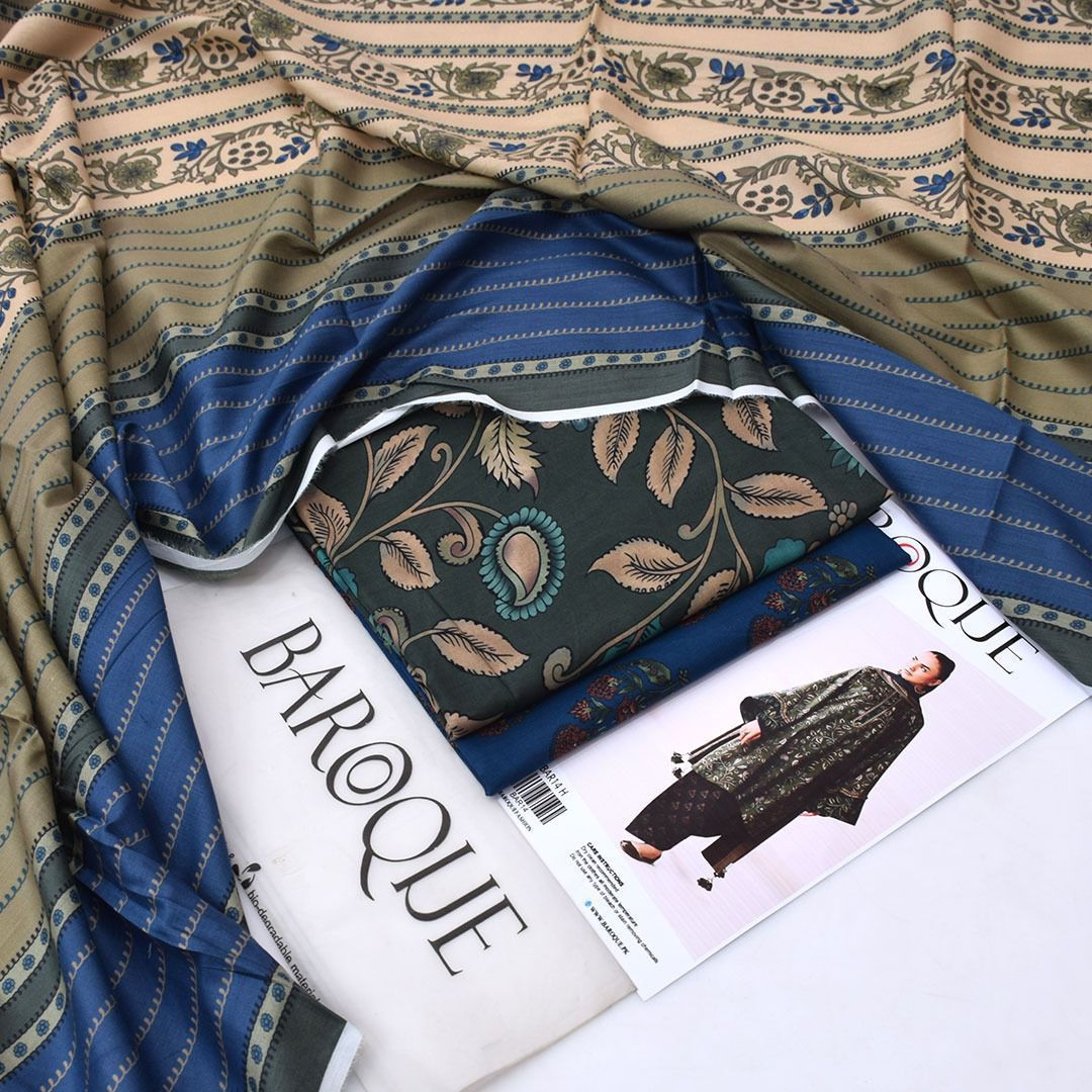 Baroque Lawn Digital Printed 3 Piece | BQ143