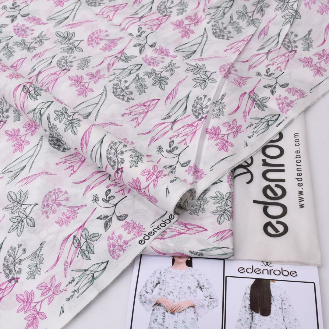 Edenrobe Lawn Digital Printed 2 Piece | ER106