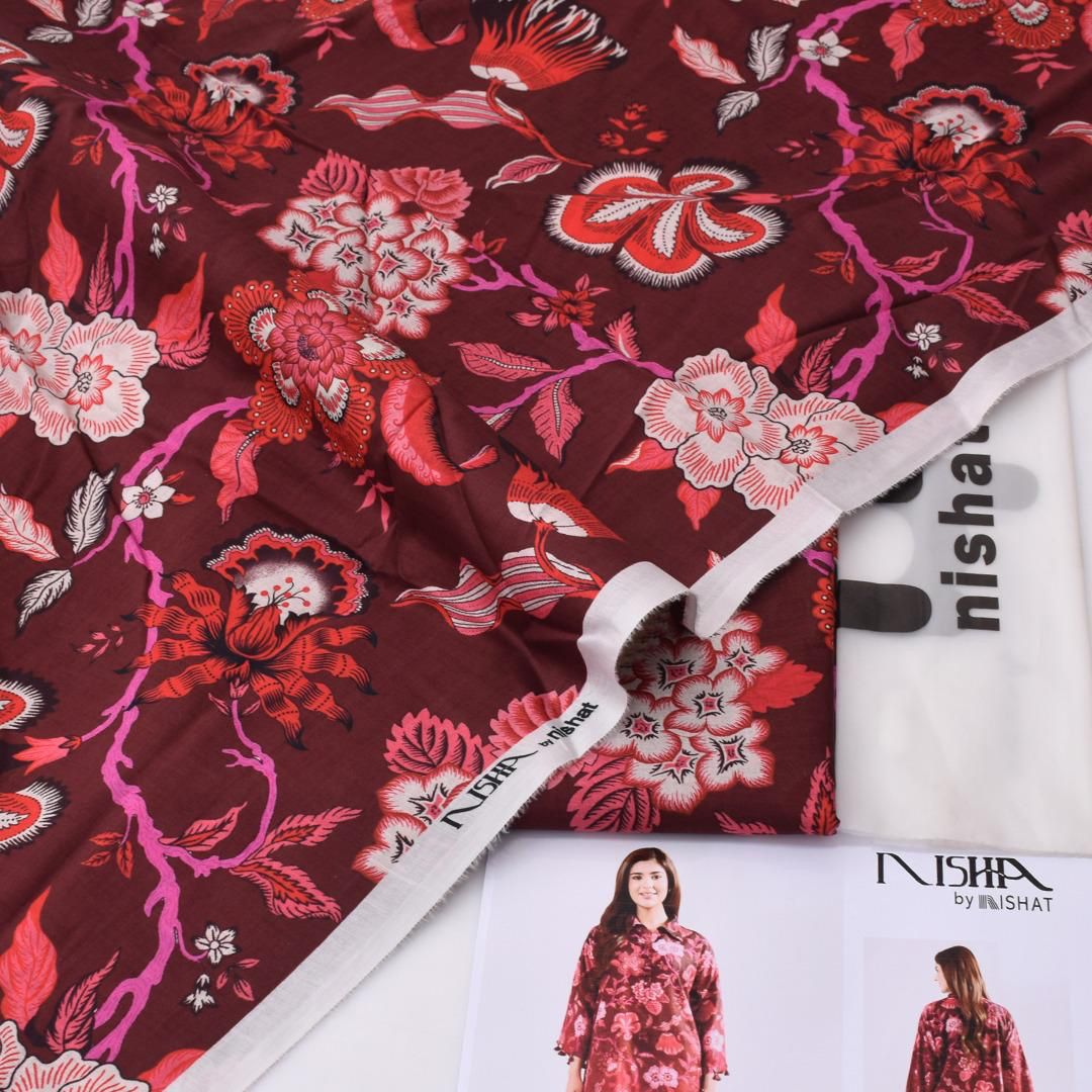 Edenrobe Lawn Digital Printed 2 Piece | ER108