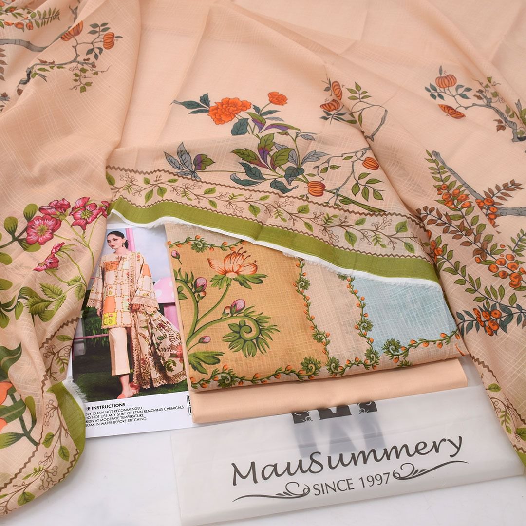 Mausummery Lawn Digital Printed 3 Piece | MY114