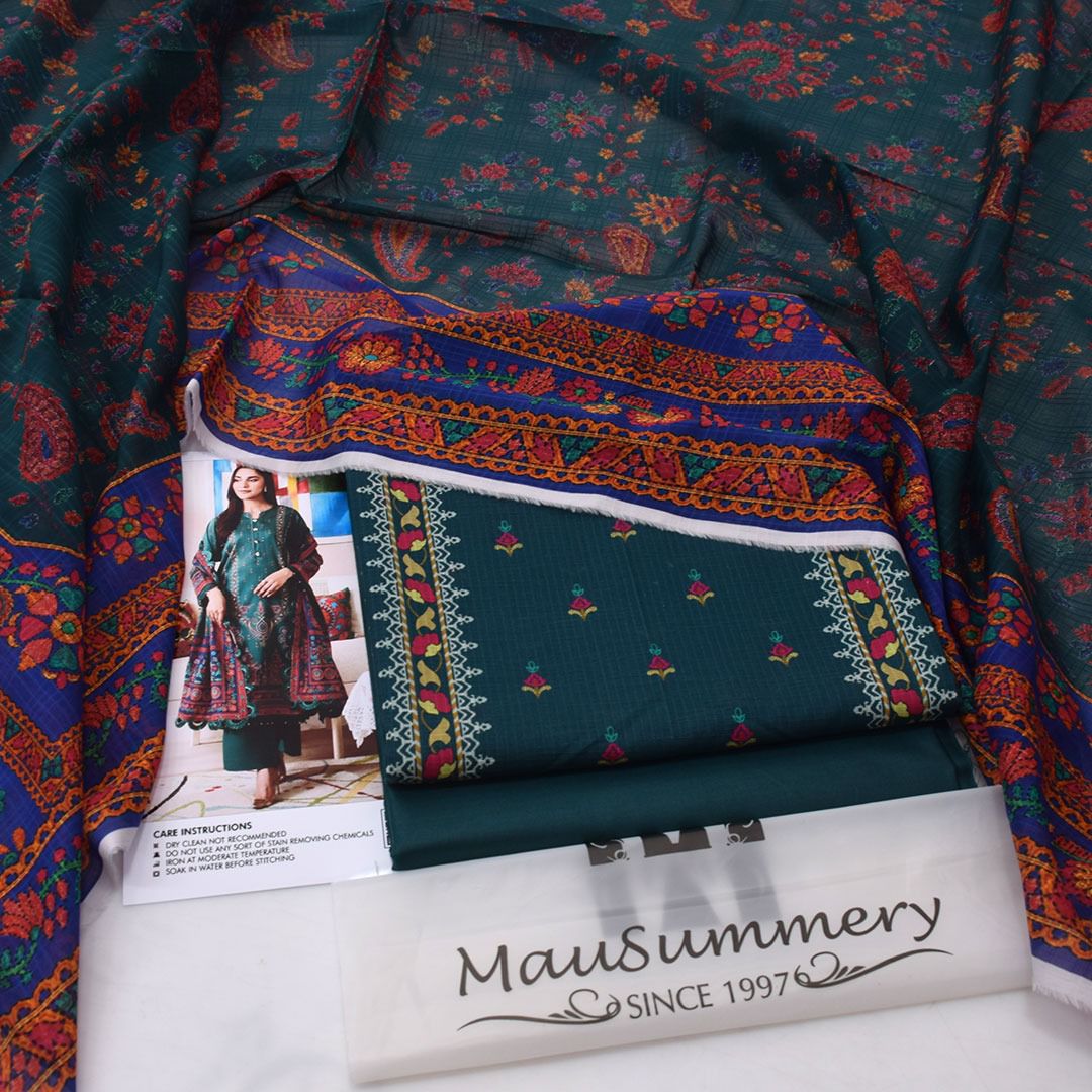 Mausummery Lawn Digital Printed 3 Piece | MY113