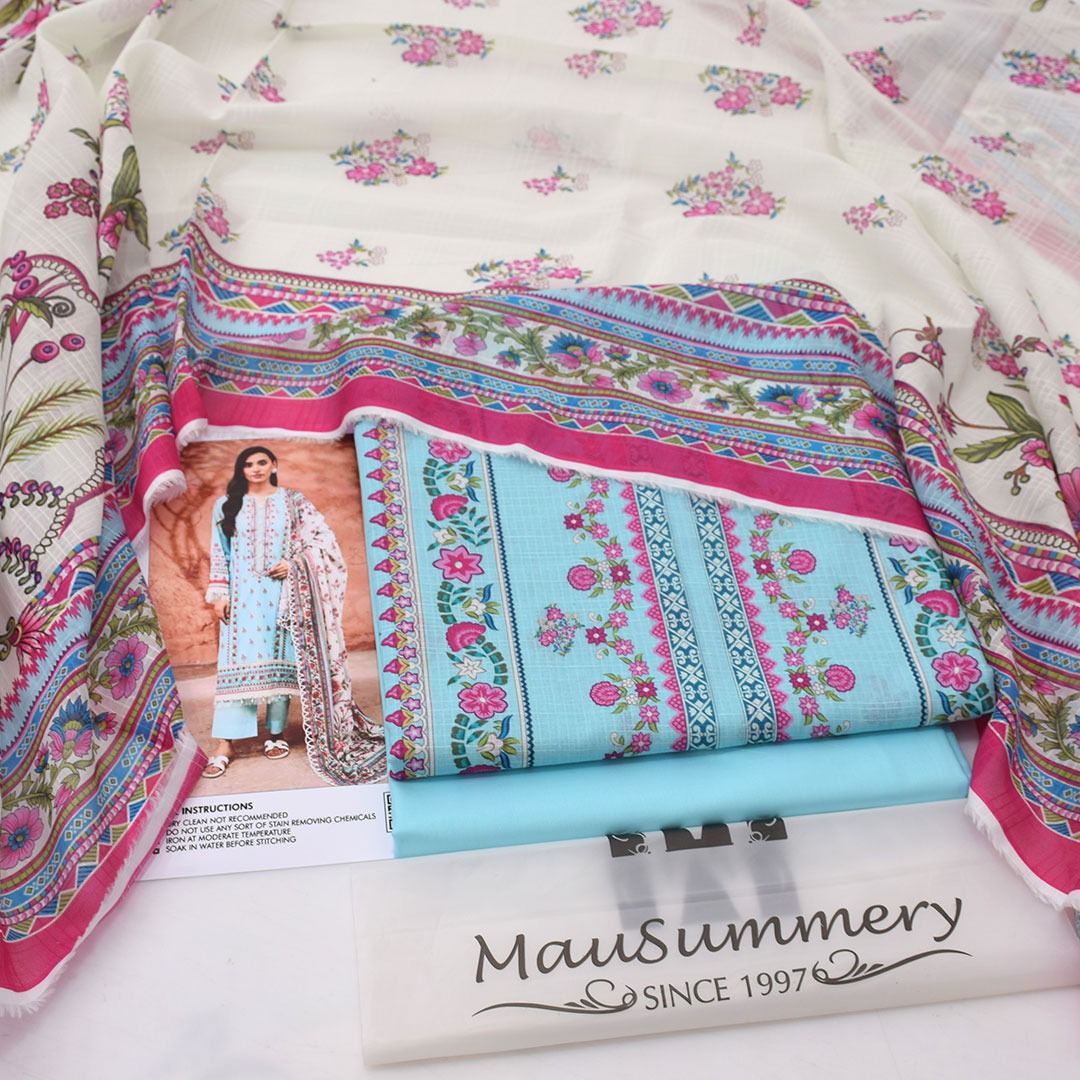 Mausummery Lawn Digital Printed 3 Piece | MY112