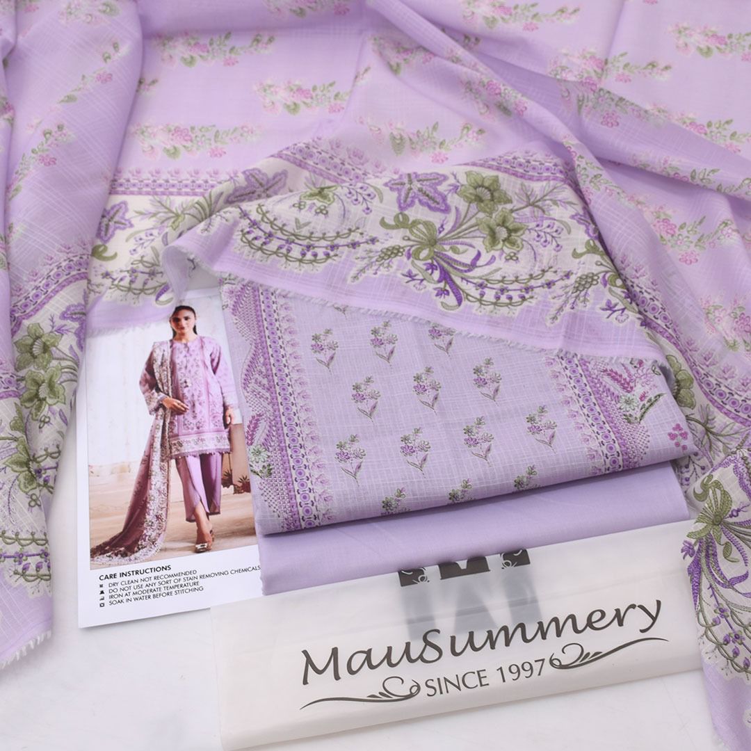 Mausummery Lawn Digital Printed 3 Piece | MY117
