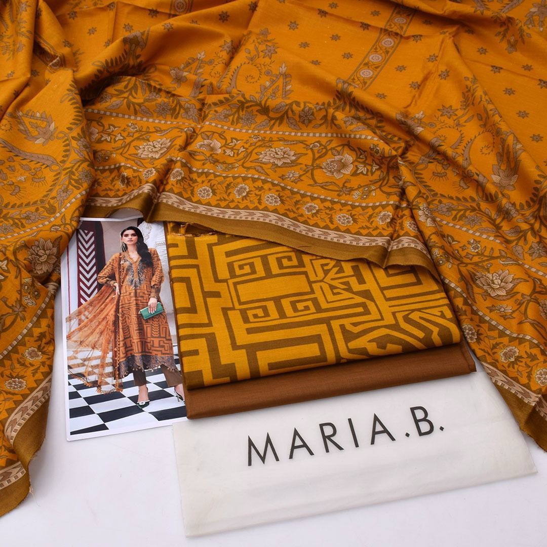Maria B Lawn Digital Printed 3 Piece | MB197