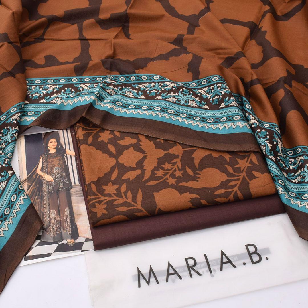 Maria B Lawn Digital Printed 3 Piece | MB201