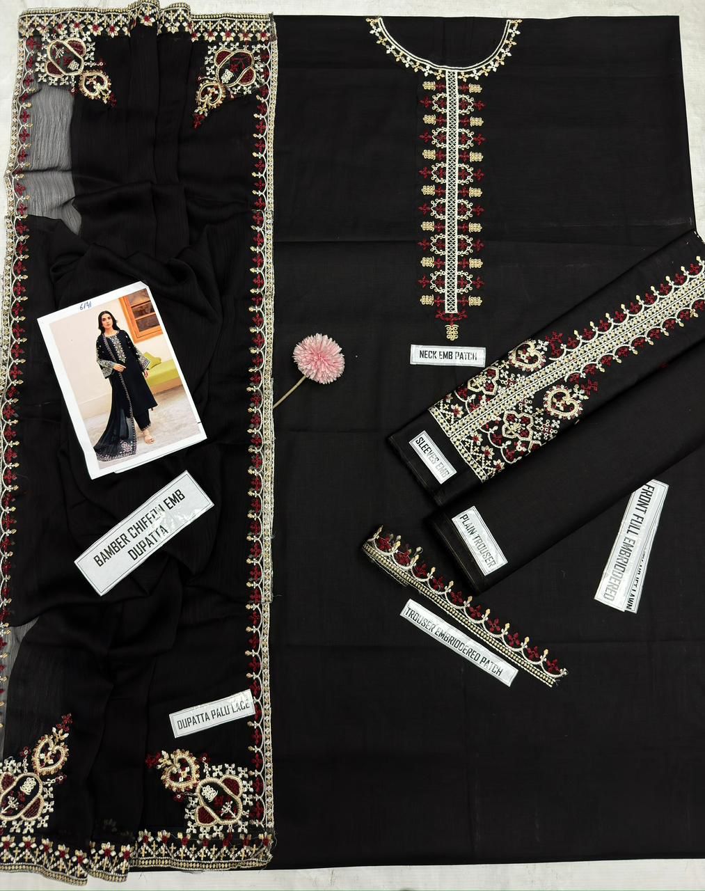 Batik Lawn Embroidered 3 Piece | BK216