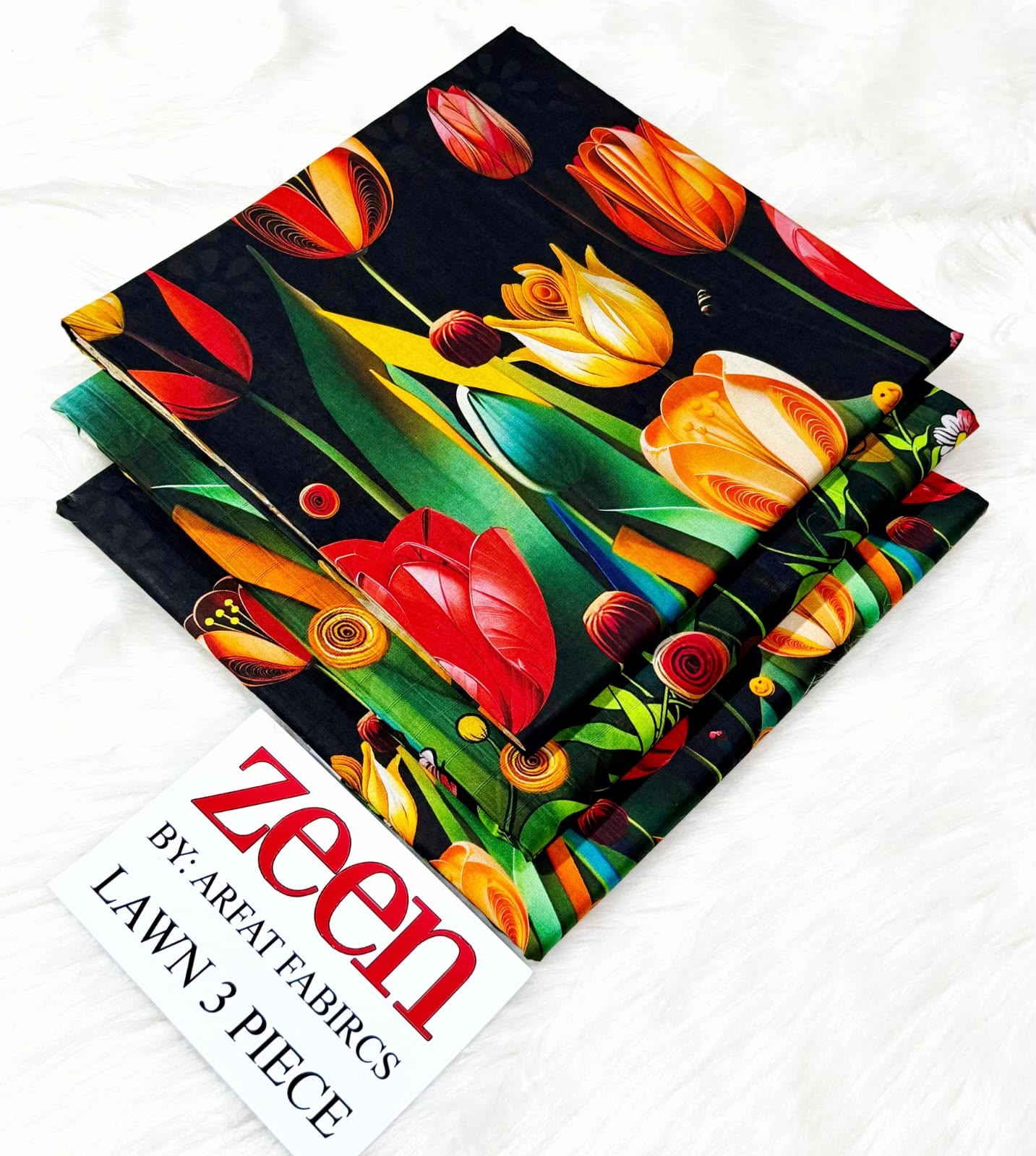 Zeen Lawn Digital Printed 3 Piece | ZN101
