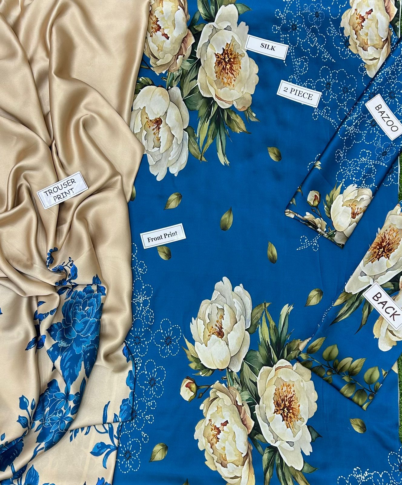 Maria B Silk Digital Printed 3 Piece | MB220