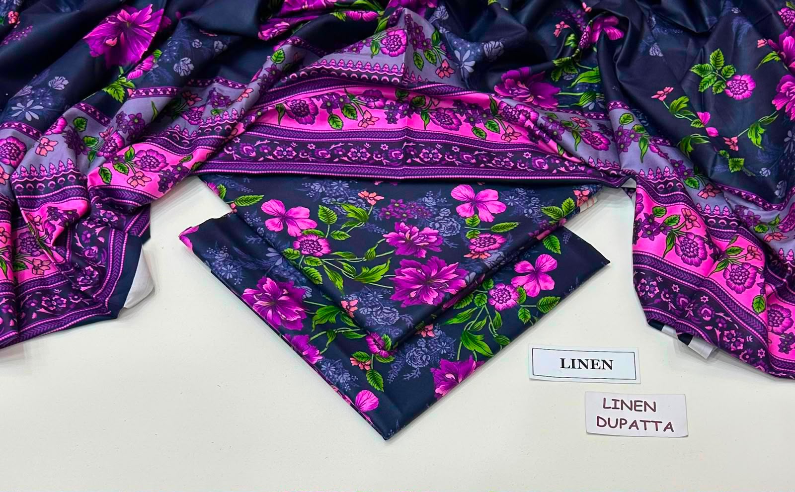 Maria B Linen Digital Printed 3 Piece | MB371