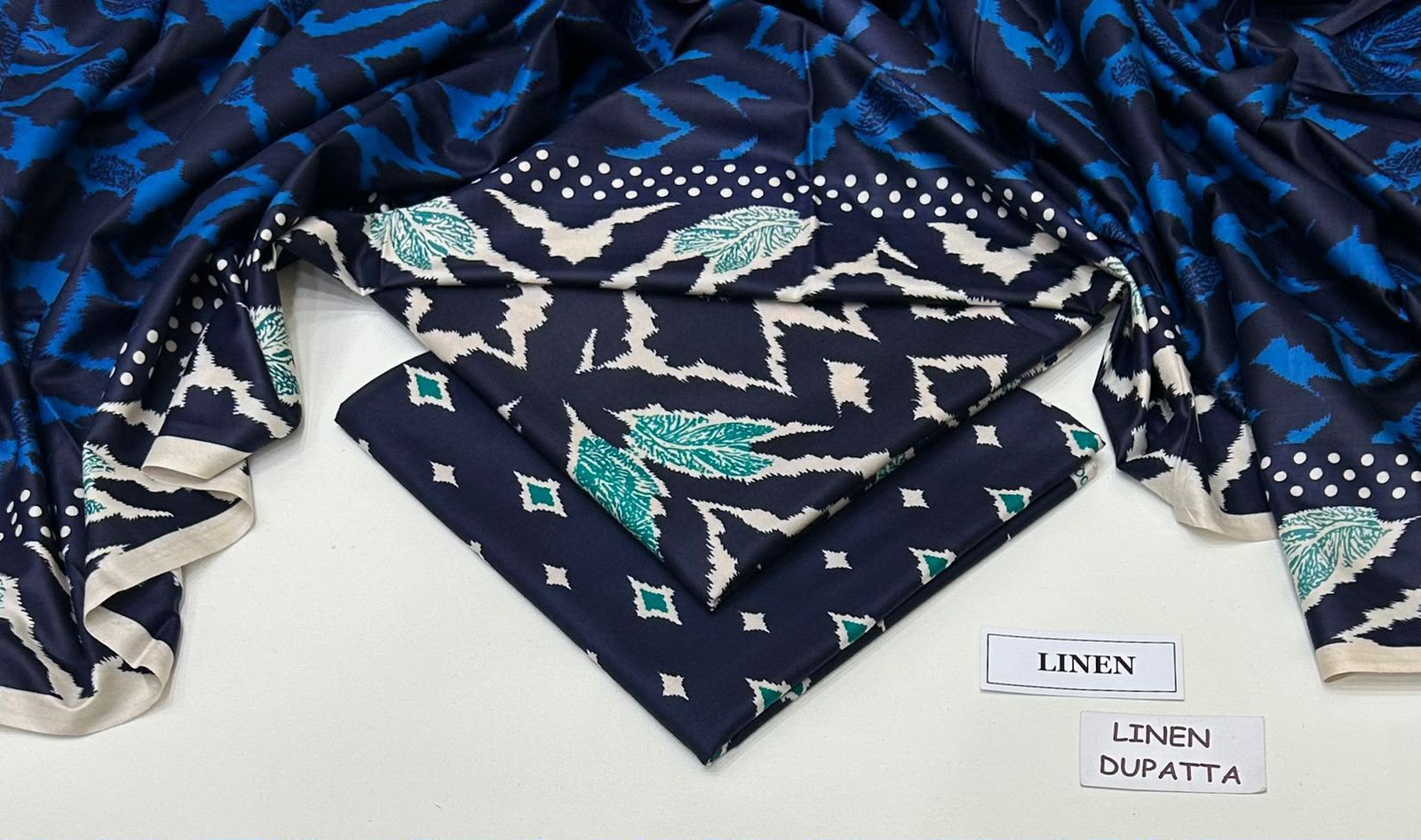 Maria B Linen Digital Printed 3 Piece | MB370