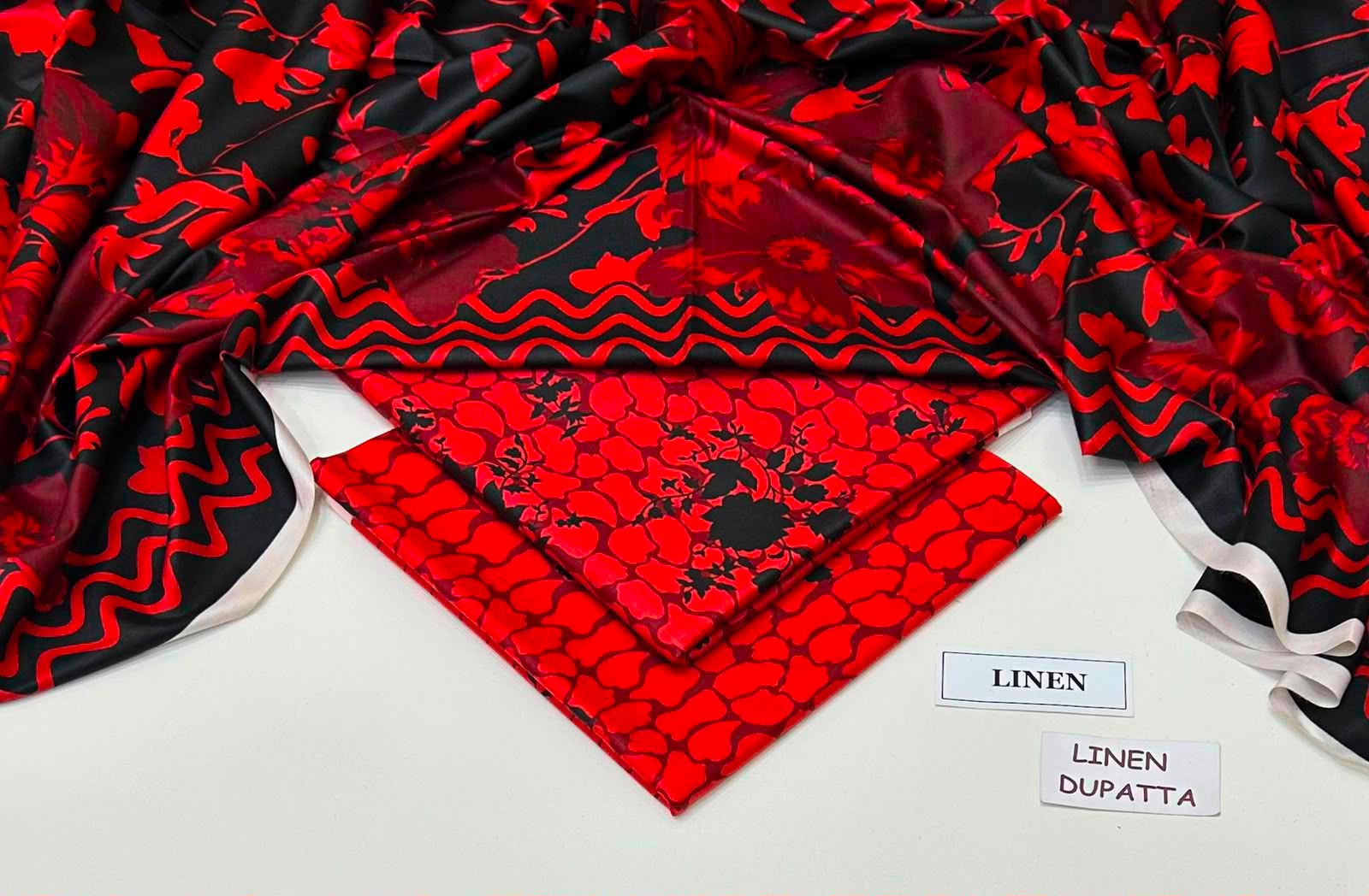 Maria B Linen Digital Printed 3 Piece | MB357