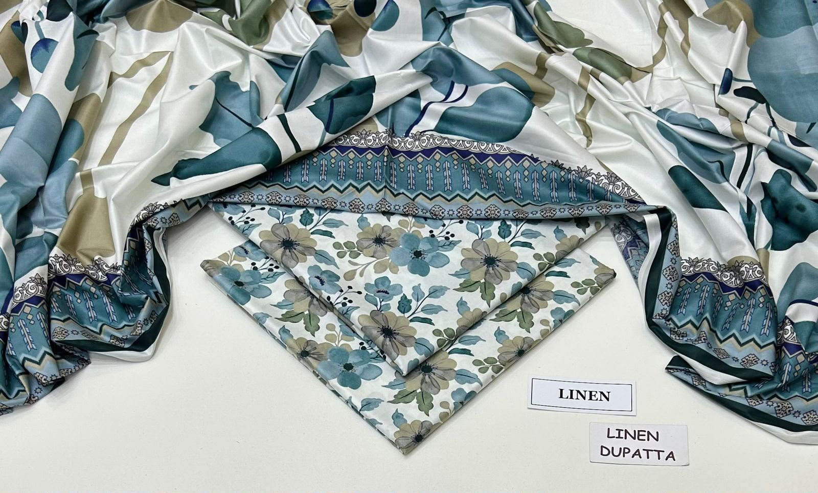Maria B Linen Digital Printed 3 Piece | MB354