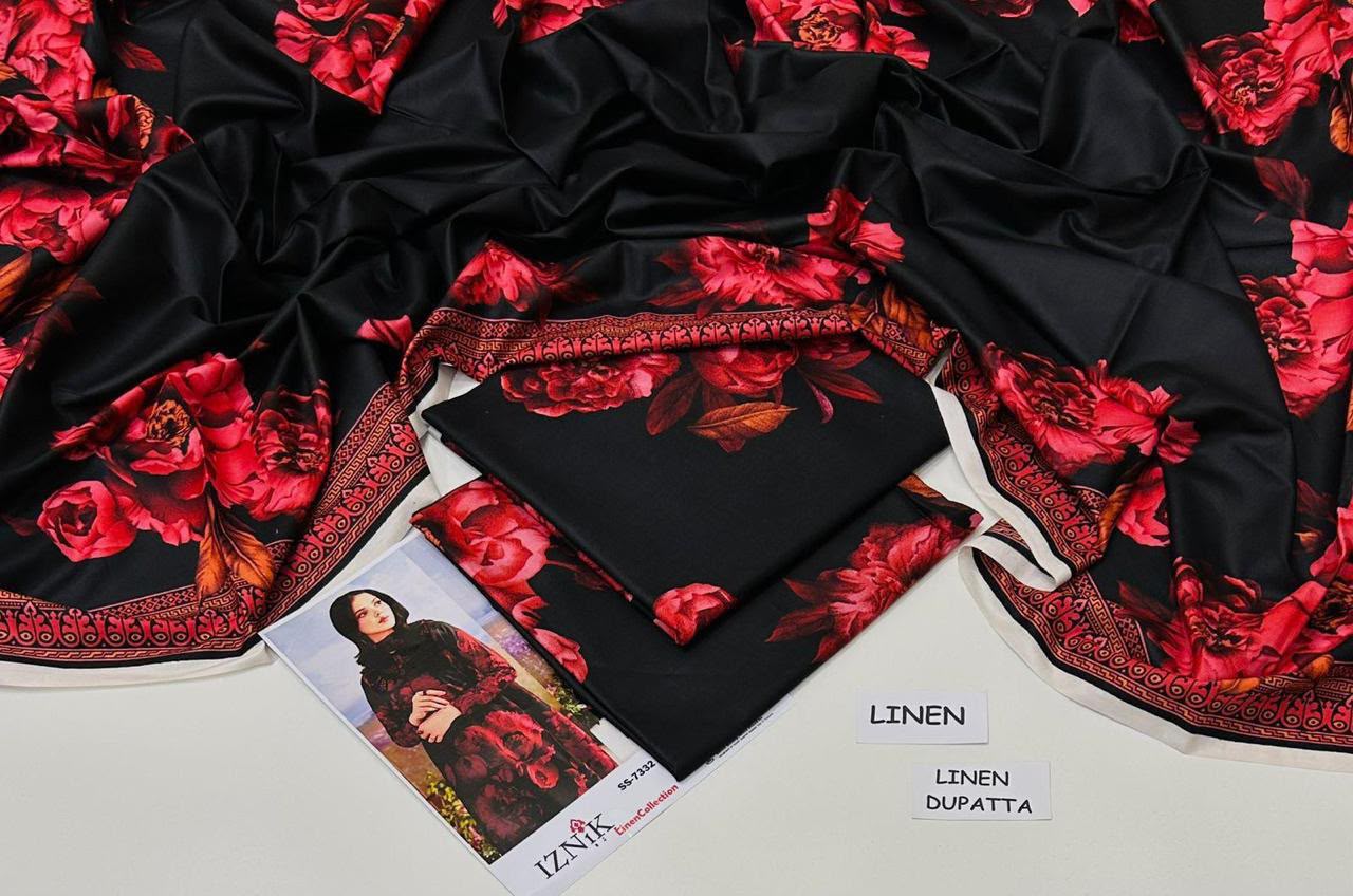 Maria B Linen Digital Printed 3 Piece | MB352
