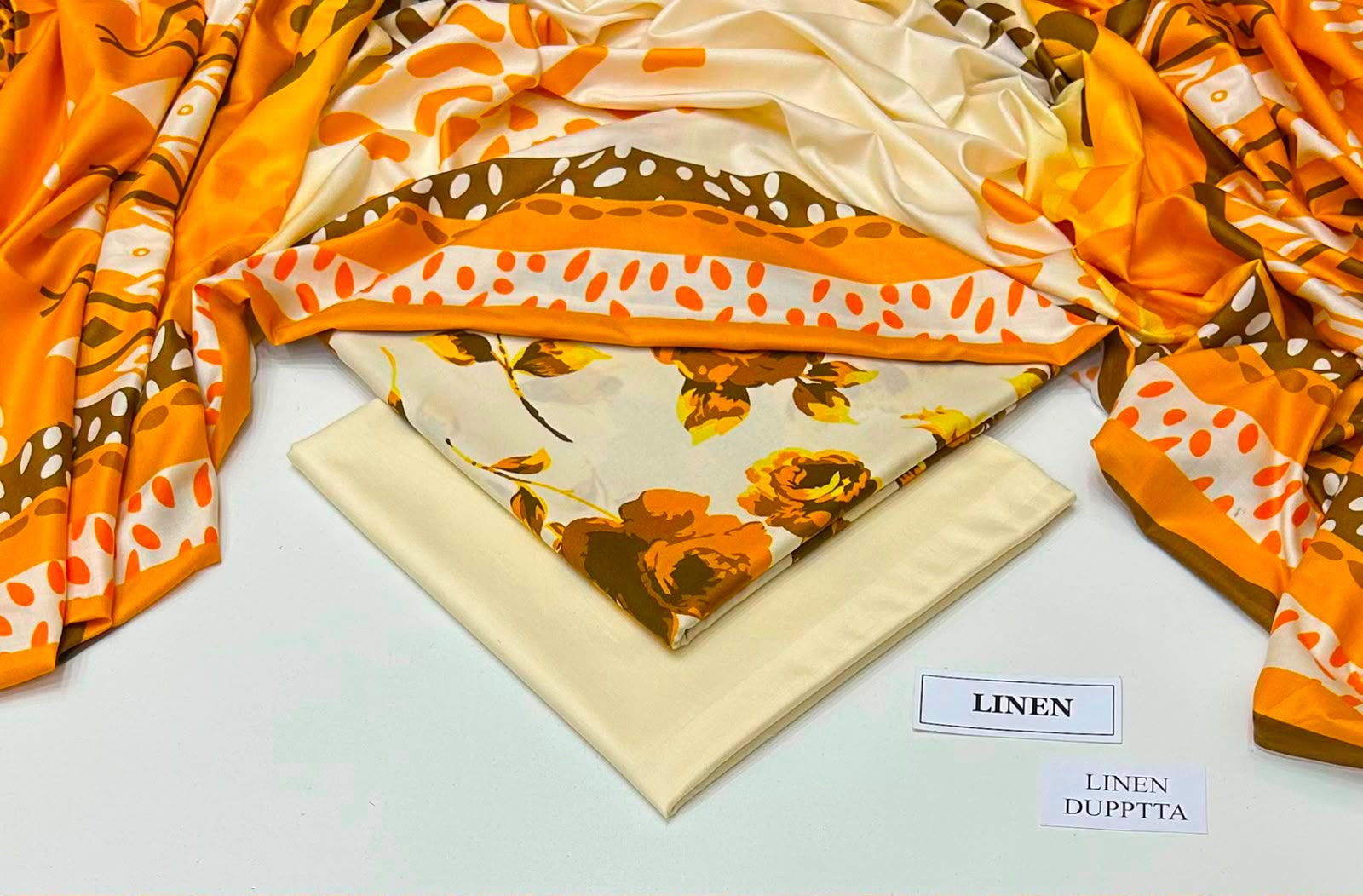 Maria B Linen Digital Printed 3 Piece | MB348