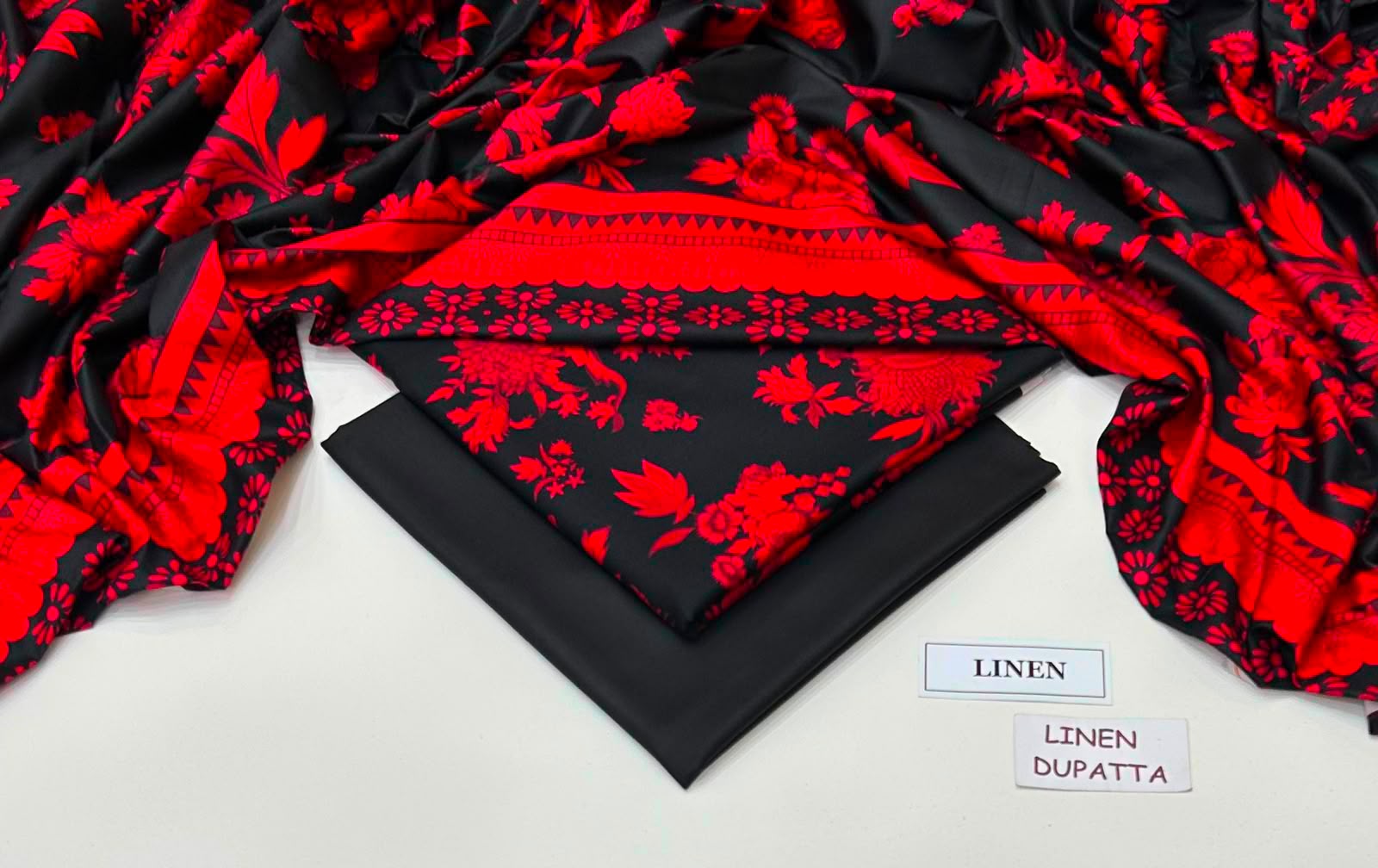 Maria B Linen Digital Printed 3 Piece | MB343