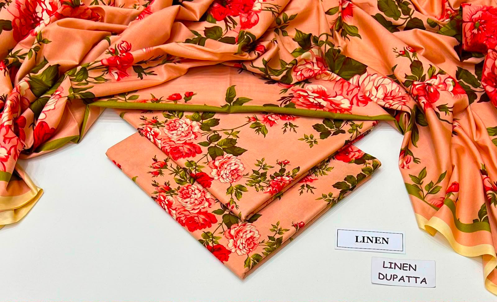Maria B Linen Digital Printed 3 Piece | MB330