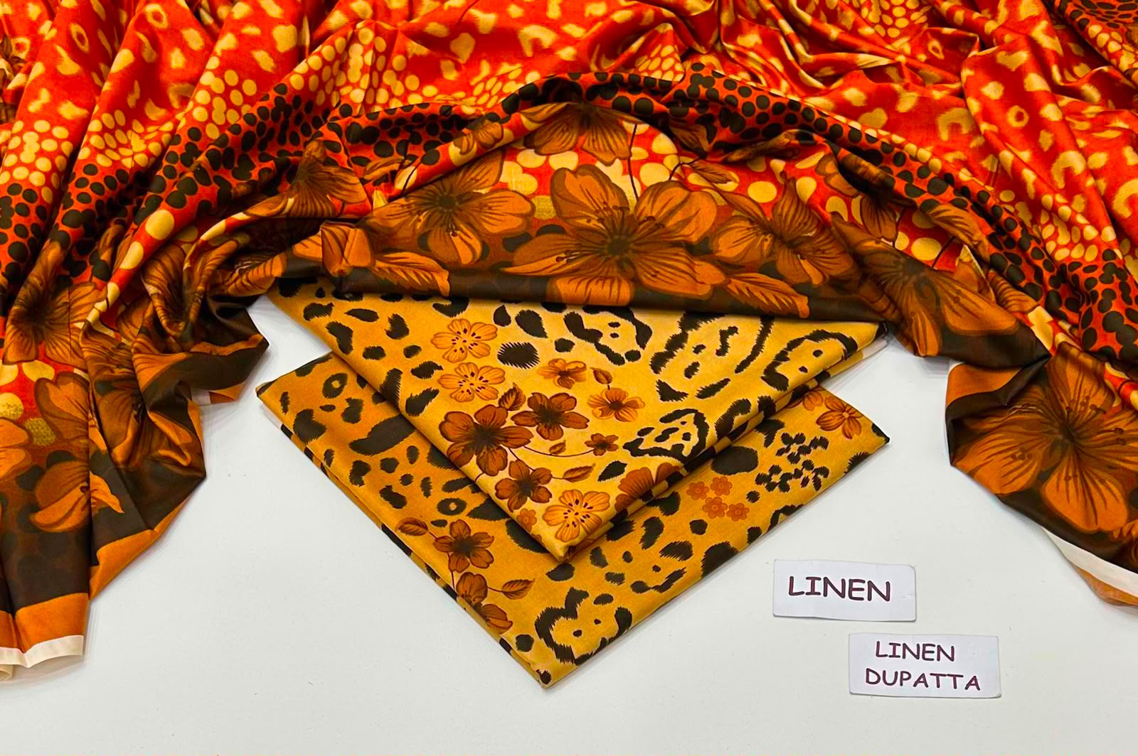 Maria B Linen Digital Printed 3 Piece | MB327