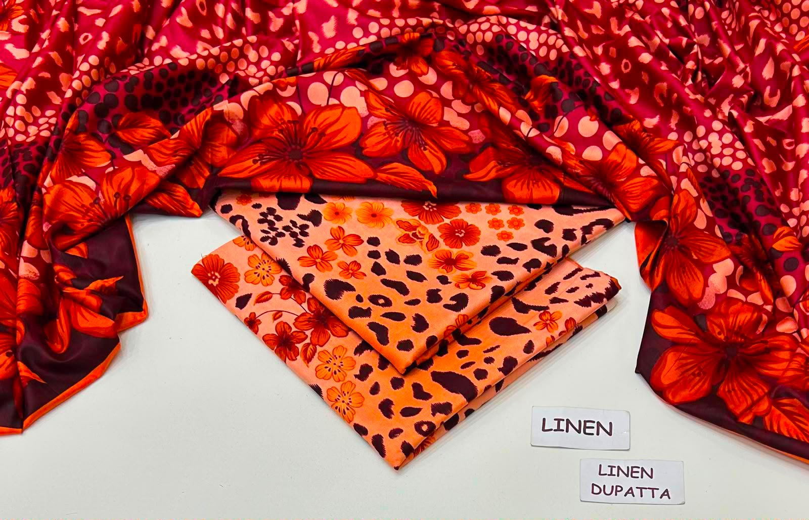 Maria B Linen Digital Printed 3 Piece | MB328