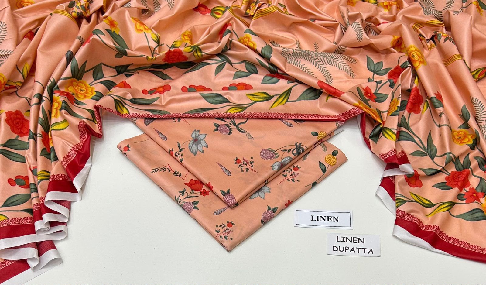 Maria B Linen Digital Printed 3 Piece | MB329