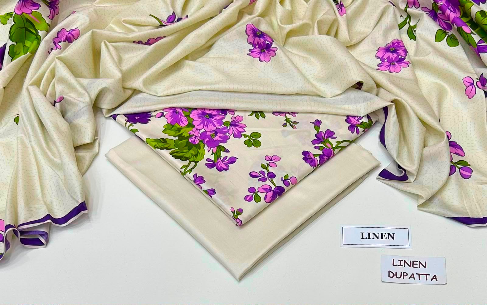 Maria B Linen Digital Printed 3 Piece | MB318