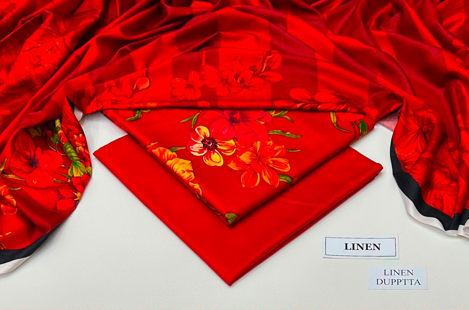 Maria B Linen Digital Printed 3 Piece | MB323