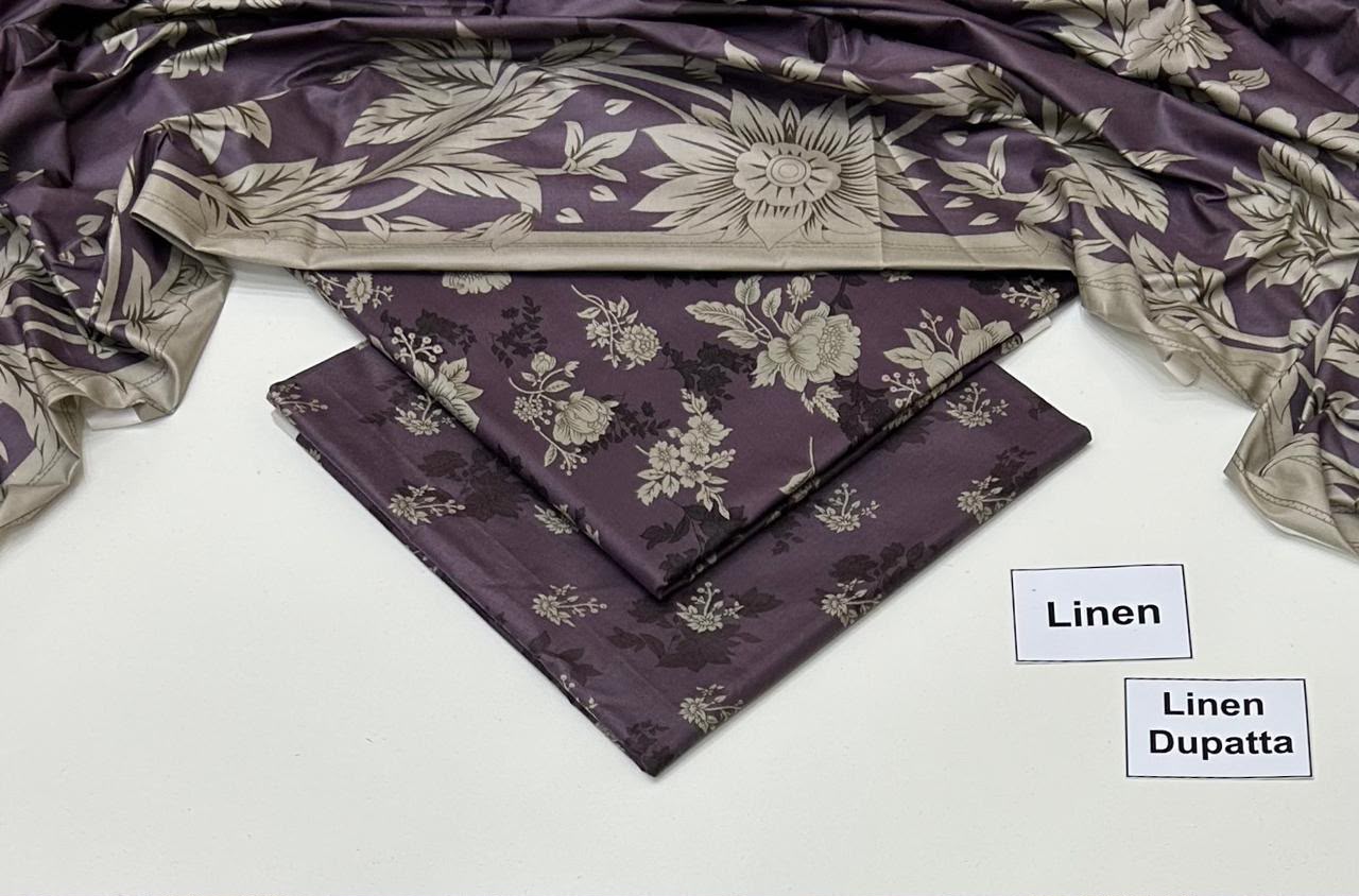 Maria B Linen Digital Printed 3 Piece | MB306