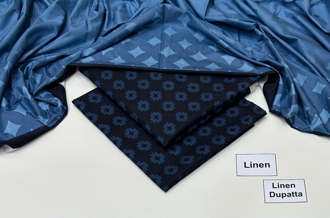 Maria B Linen Digital Printed 3 Piece | MB313