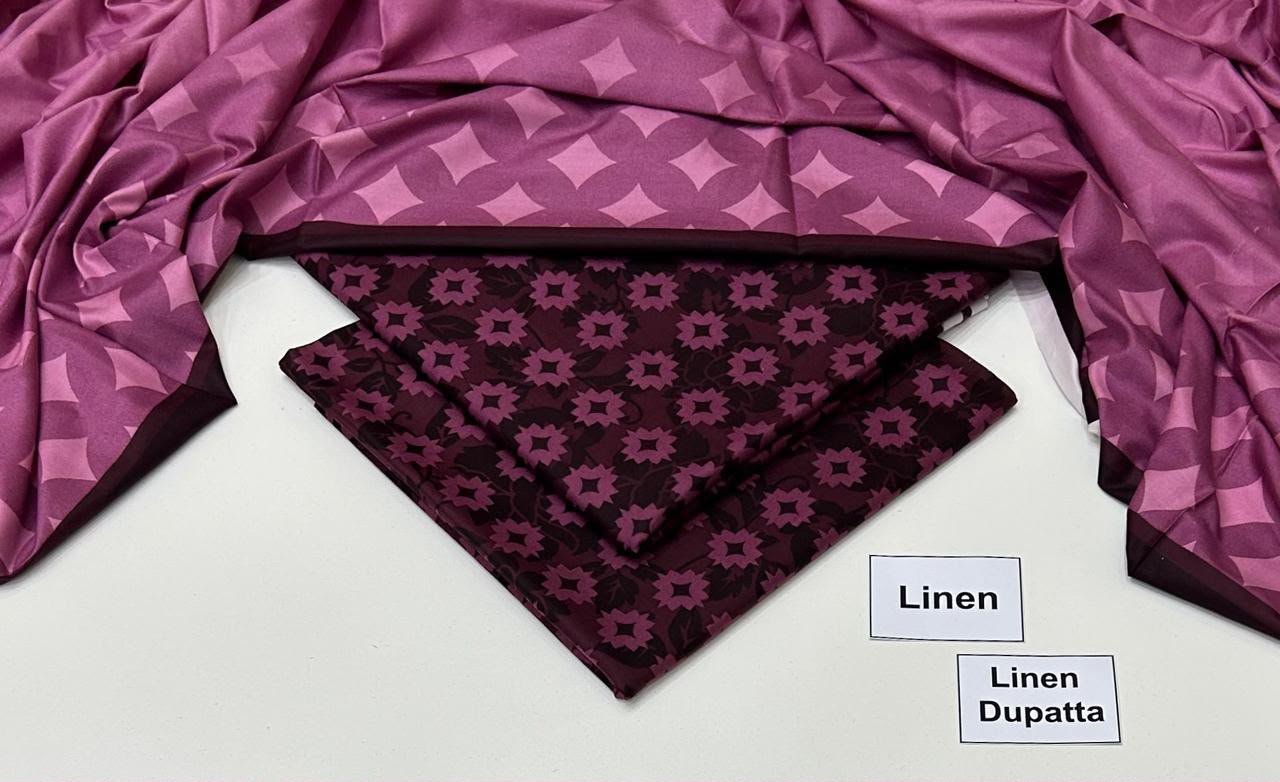 Maria B Linen Digital Printed 3 Piece | MB310