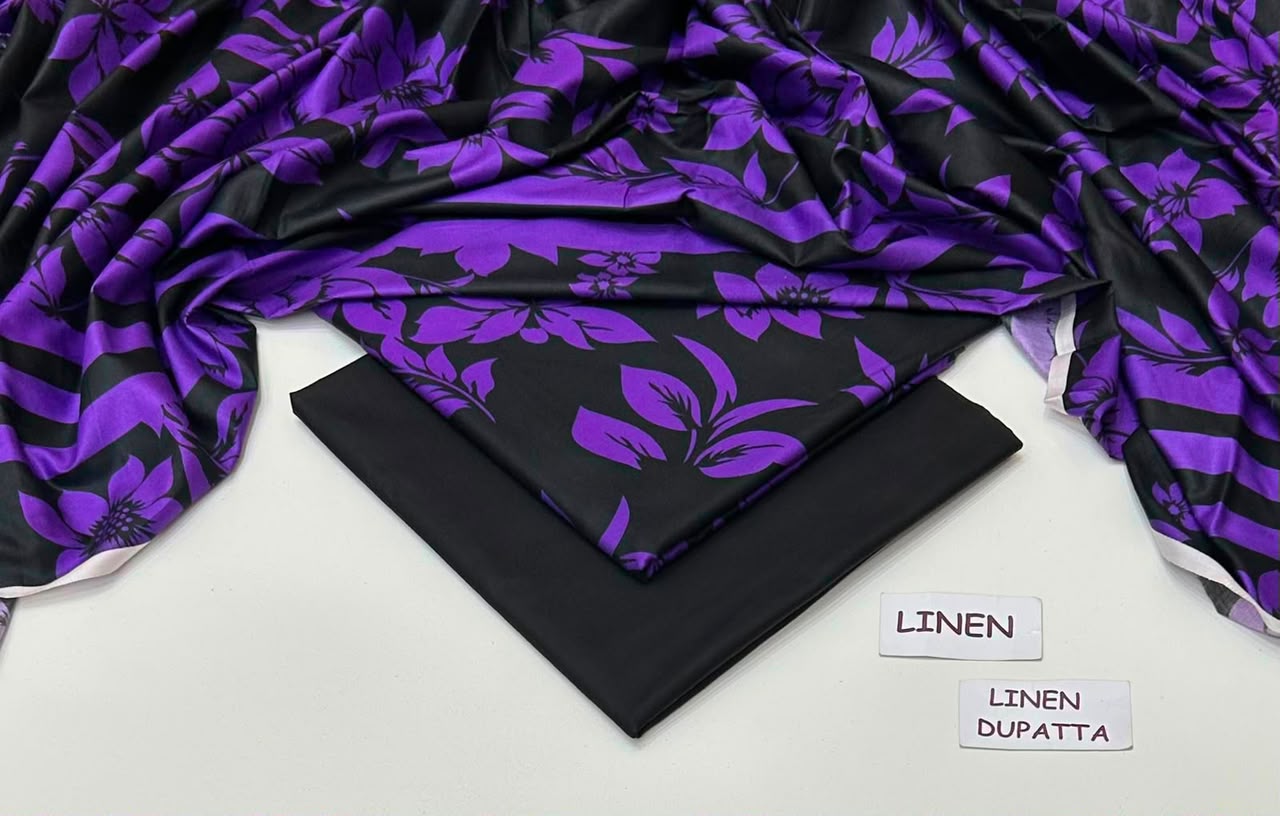 Maria B Linen Digital Printed 3 Piece | MB309