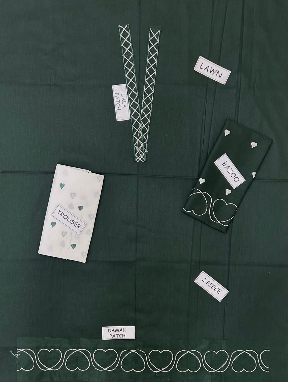 Coco Lawn Embroidered 2 Piece | CC100