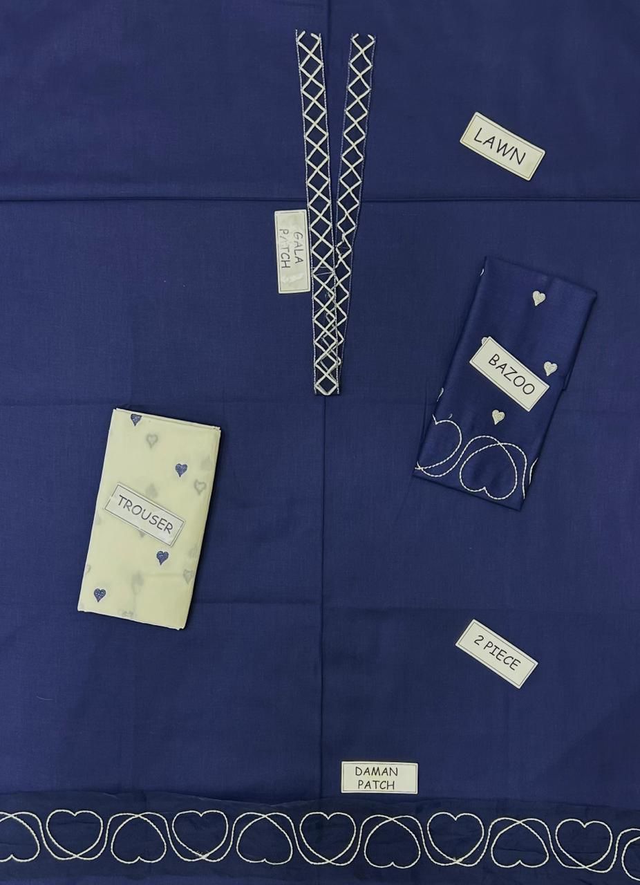 Coco Lawn Embroidered 2 Piece | CC100