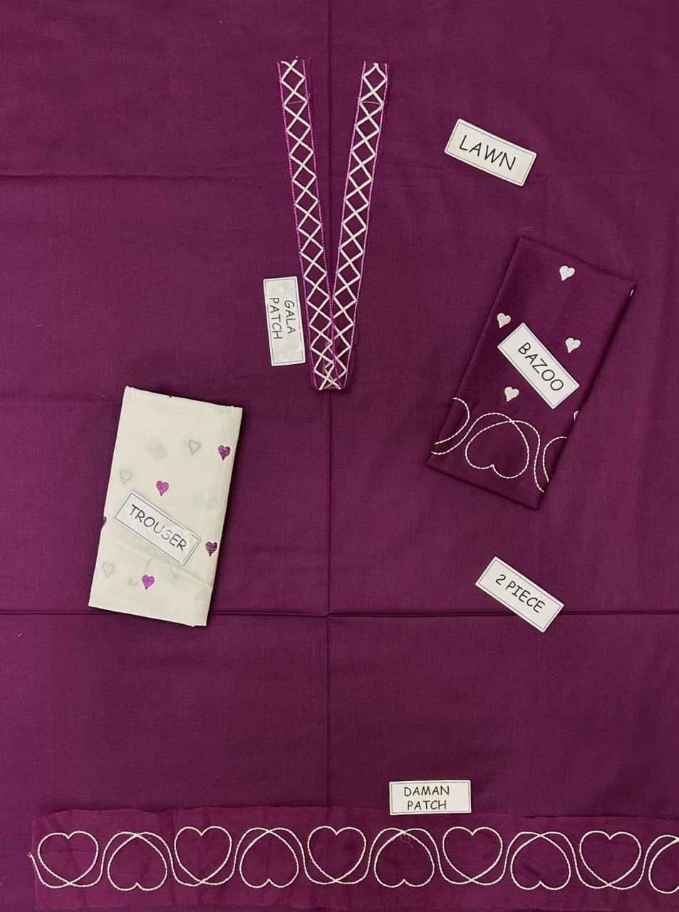 Coco Lawn Embroidered 2 Piece | CC100