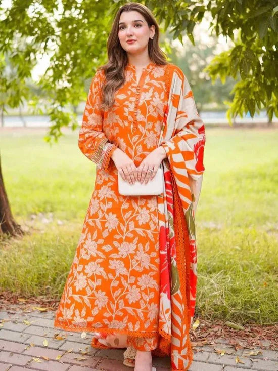 Aneela's Lawn Digital Printed 3 Piece | AN154