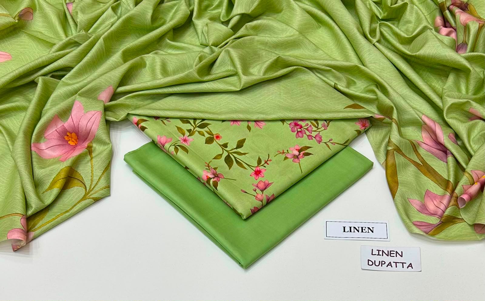 Maria B Linen Digital Printed 3 Piece | MB388