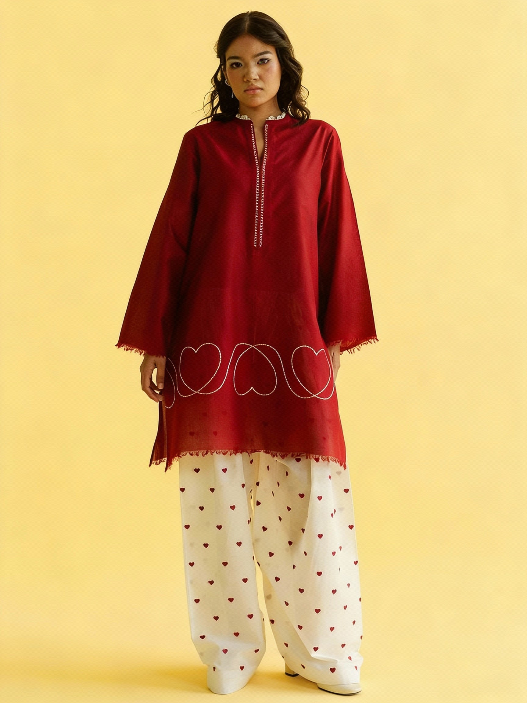 Coco Lawn Embroidered 2 Piece | CC100