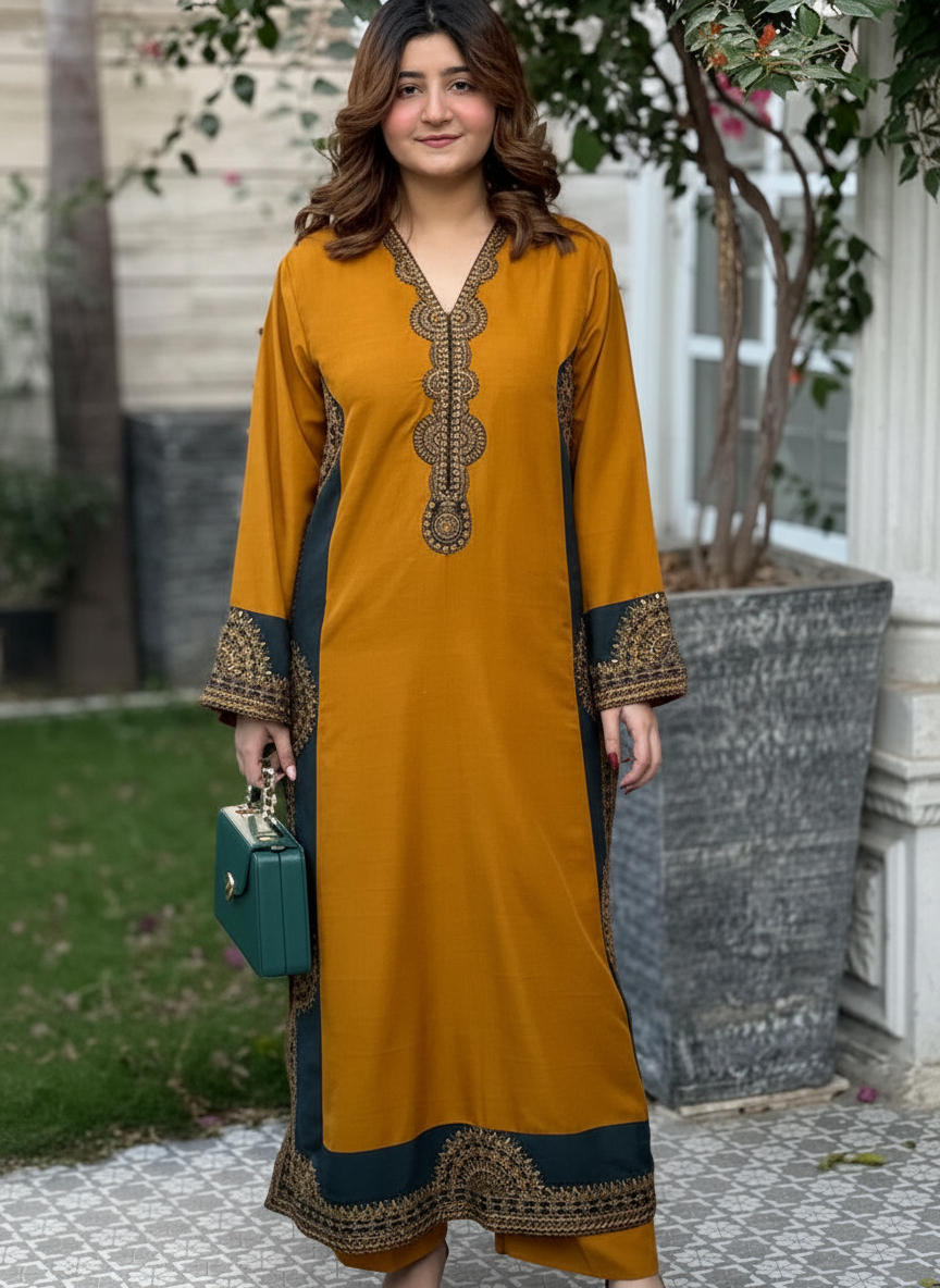 Naaz Lawn Embroidered 2 Piece | NZ110
