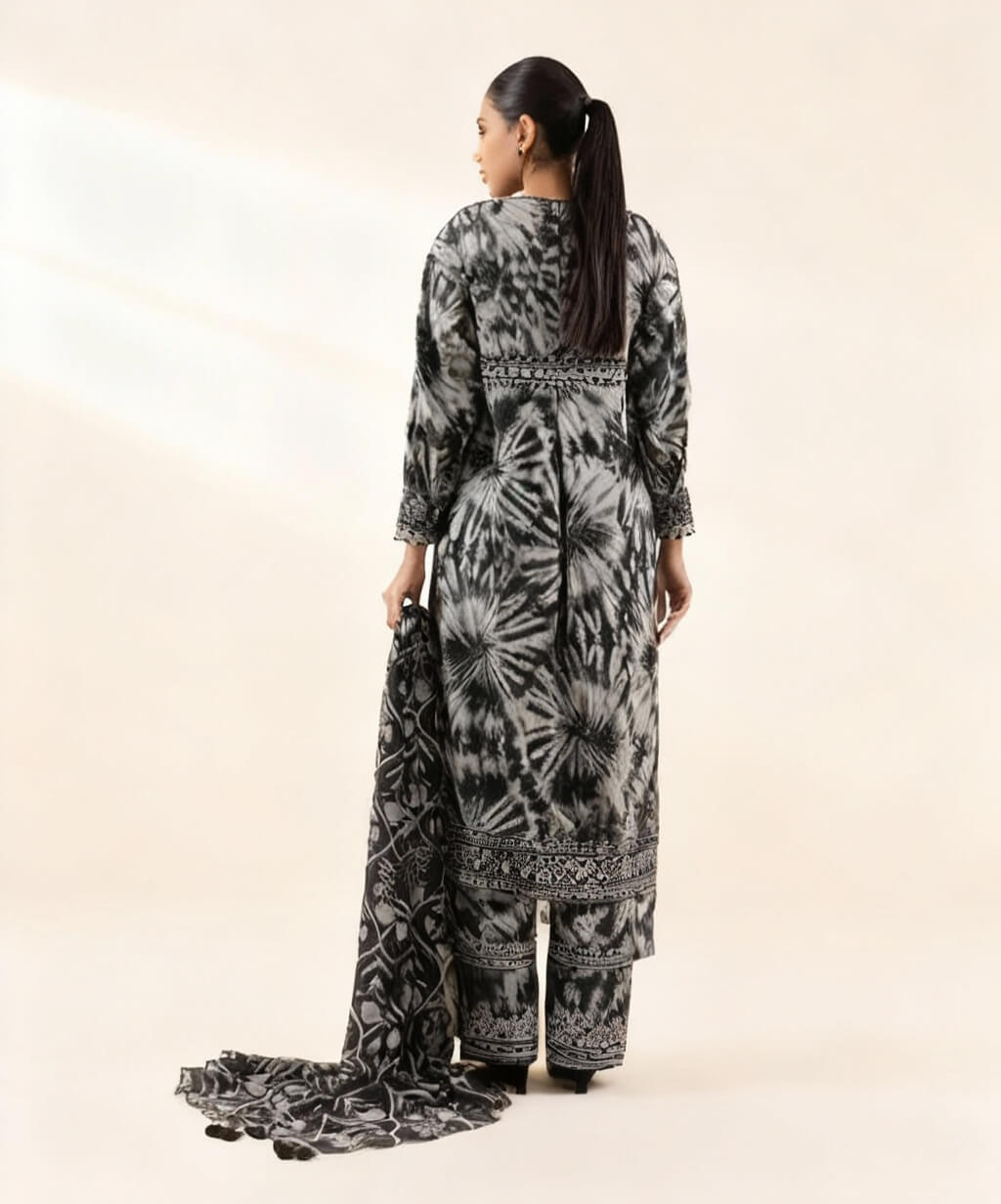 Khaadi Khaddar Digital Printed 3 Piece | KD102
