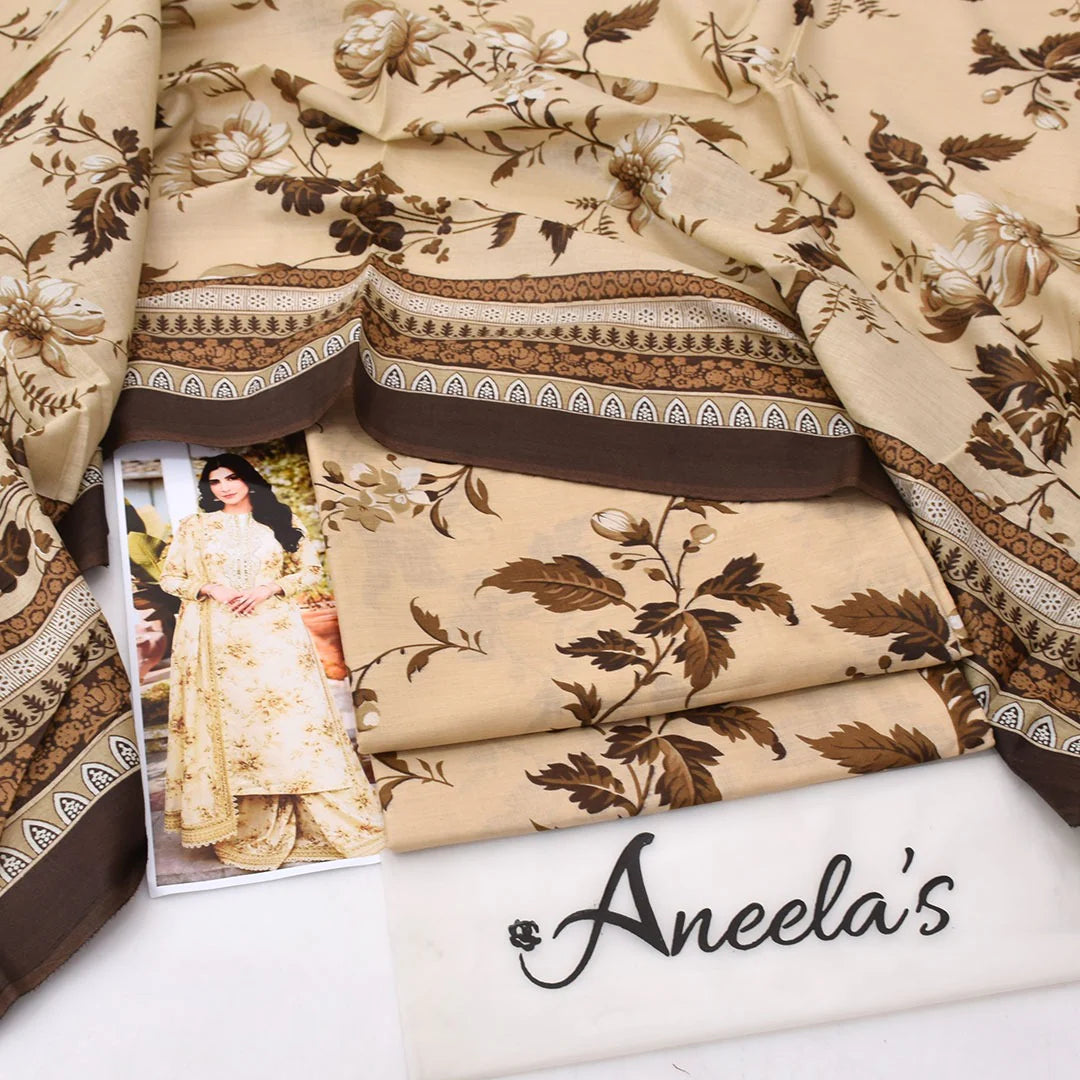 Aneela's Lawn Digital Printed 3 Piece | AN159