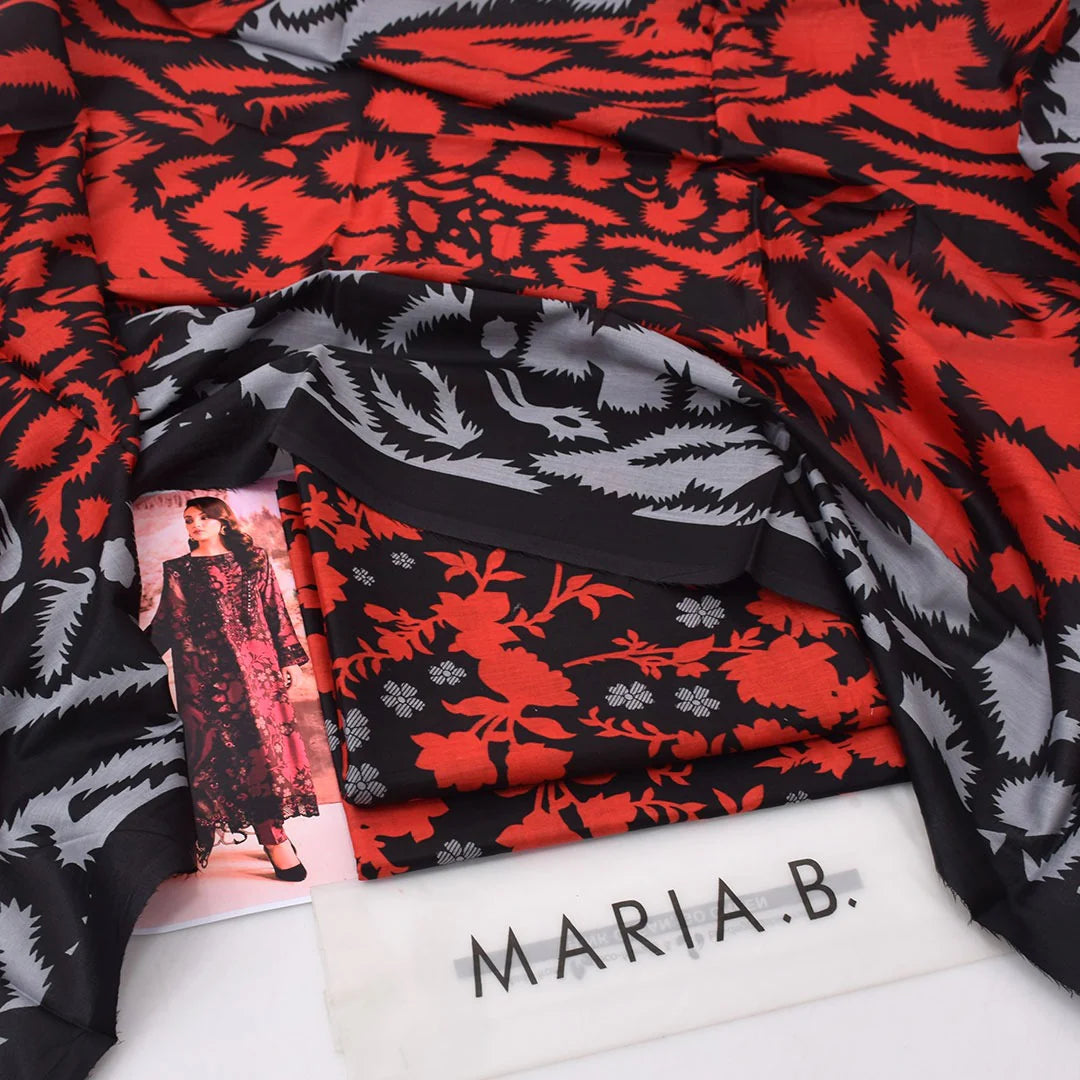 Maria B Lawn Digital Printed 3 Piece | MB171