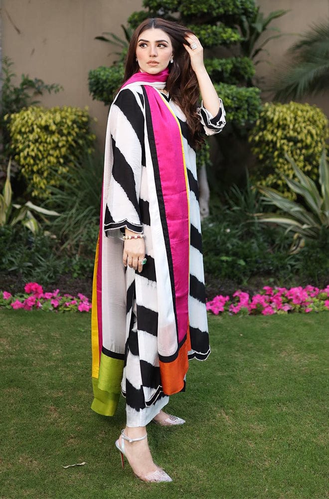 Lulusar Silk Digital Printed 3 Piece | LR112