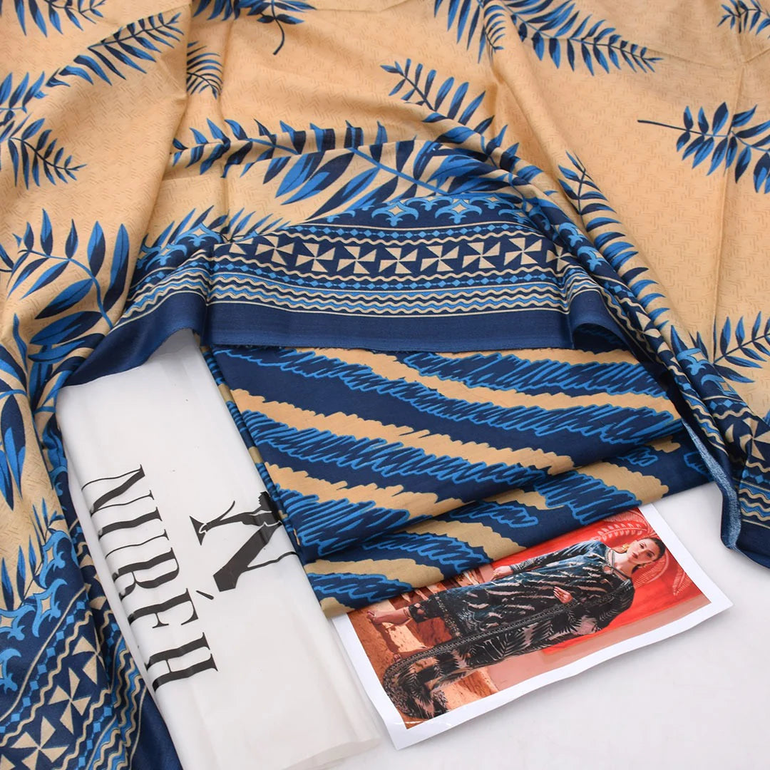 Nureh Lawn Digital Printed 3 Piece | NH117