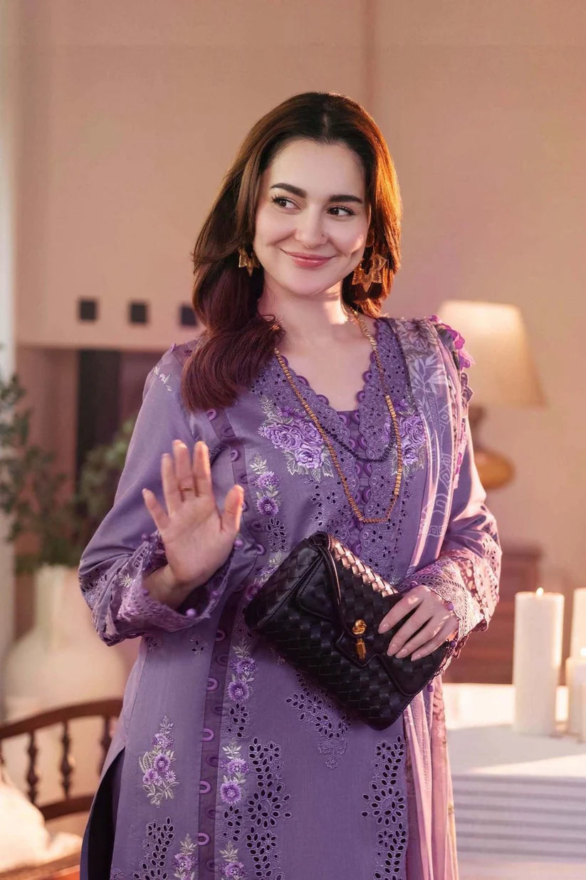 Jade Dhanak Embroidered 3 Piece | JE100