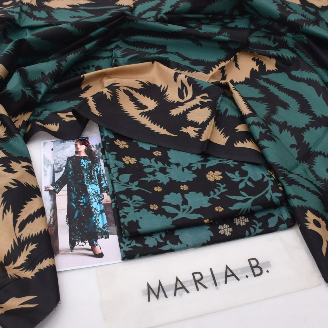 Maria B Lawn Digital Printed 3 Piece | MB165